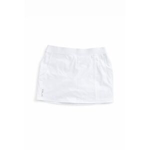 RLX Ralph Lauren Womens White Mesh Panel Performance Golf Tennis Skort Size M